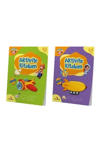 2-4 Yaş Aktivite Kitabım Evde Etkinlik Seti