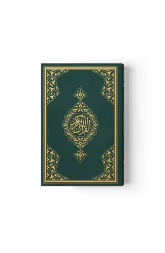 2 Renkli Çanta Boy Kur'An-I Kerim (Miklepsiz) Yeşil