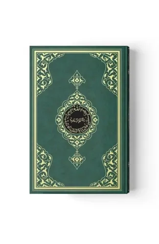 2 Renkli Yeşil Orta Boy Kur'An-I Kerim