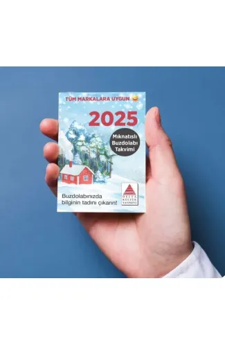 2025 Mıknatıslı Buzdolabı Takvimi