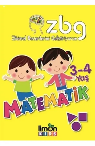 3 - 4 Yaş Matematik - Zihinsel Becerilerimi Geliştiriyorum