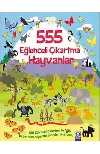 555 Eğlenceli Çıkartma - Hayvanlar