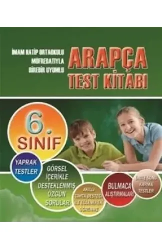 6. Sınıf Arapça Test Kitabı  İmam Hatip Lisesi Müfredatıyla Birebir Uyumlu