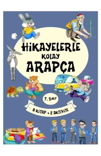 7. Sınıf Hikayelerle Kolay Arapça (8 Kitap + 2 Aktivite)