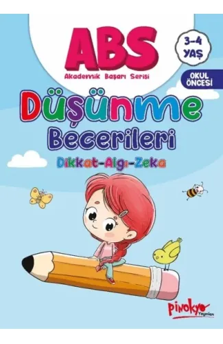 ABS 3-4 Yaş Düşünme Becerileri Dikkat-Algı-Zeka