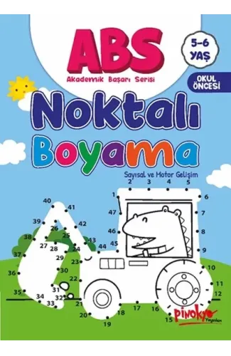 ABS 5-6 Yaş Noktalı Boyama