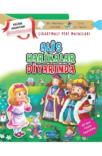 Alis Harikalar Diyarında - Çıkartmalı Peri Masalları