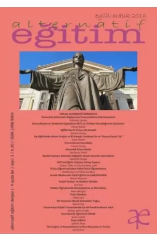 Alternatif Eğitim Dergisi Sayı 3