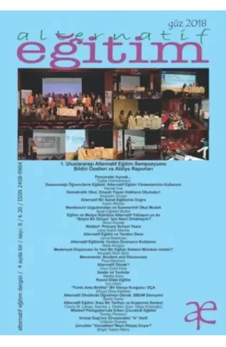 Alternatif Eğitim Dergisi Sayı 8