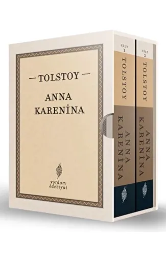 Anna Karenina (2 Cilt Takım Kutulu)