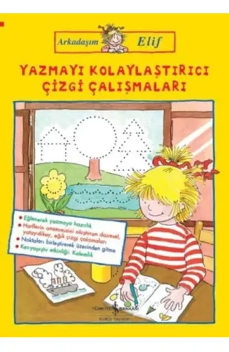 Arkadaşım Elif - Yazmayı Kolaylaştırıcı Çizgi Çalışmaları