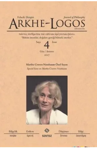 Arkhe-Logos Felsefe Dergisi Bahar Sayı:1 2016