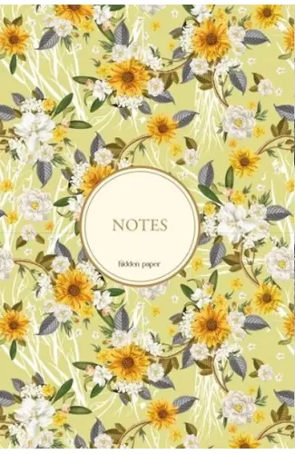 Bez Ciltli Çizgili Defter 4