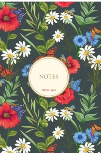 Bez Ciltli Çizgisiz Defter 5