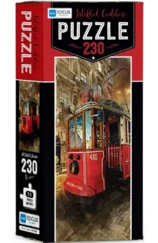 Blue Focus İstiklal Caddesi - Puzzle 230 Parça