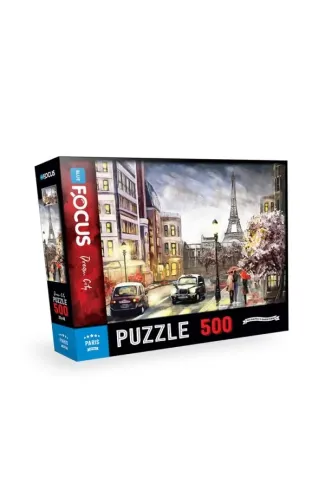 Blue Focus Paris - Puzzle 500 Parça