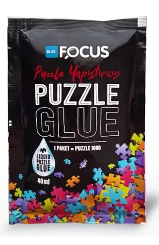Blue Focus Puzzle Glue 40 Ml (Puzzle Yapıştırıcısı) - 1000'Lik Puzzle İçin
