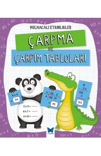 Bulmacalı Etkinlikler - Çarpma ve Çarpım Tabloları