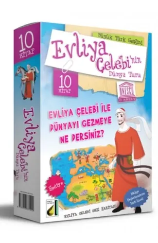 Büyük Türk Gezgini Evliya Çelebinin Dünya Turu (10 Kitap Takım)