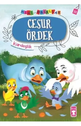 Cesur Ördek - Mini Masallar 4 (33)