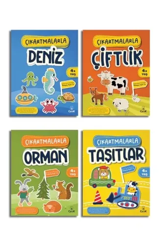 Çıkartmalarla Etkinlik Serisi (4Kitap)