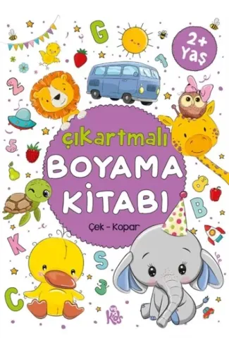 Çıkartmalı Boyama Kitabı - 2 Yaş +
