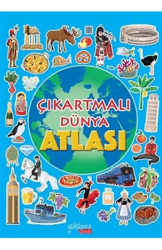 Çıkartmalı Dünya Atlası
