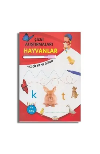 Çizgi Alıştırmaları Hayvanlar