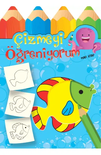 Çizmeyi Öğreniyorum Mavi Kitap