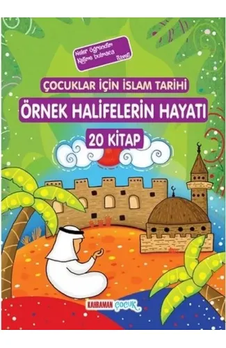 Çocuklar İçin İslam Tarihi Örnek Halifelerin Hayatı - 20 Kitap Takım