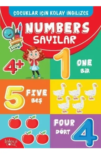 Çocuklar İçin Kolay İngilizce - Numbers Sayılar