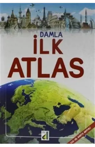 Damla İlk Atlas (Yaz Sil Harita Hediyeli)