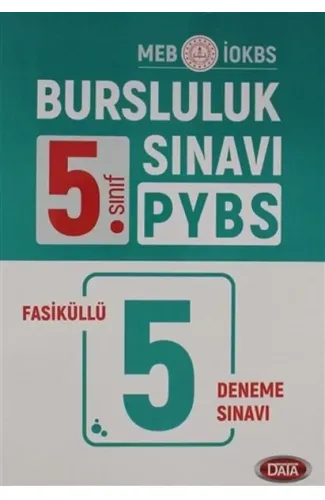 Data 5. Sınıf PYBS Bursluluk Sınavı Fasiküllü 5 Deneme Sınavı