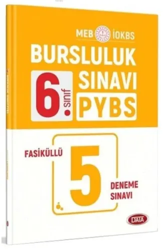 Data 6. Sınıf PYBS Bursluluk Sınavı Fasiküllü 5 Deneme Sınavı