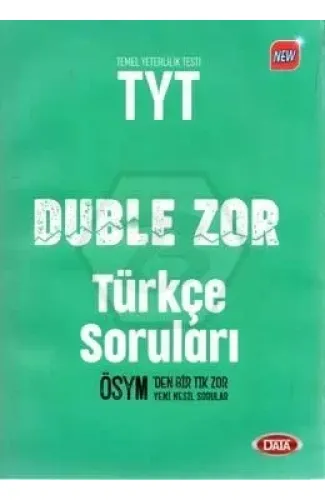 Data TYT Duble Zor Türkçe Soruları(Yeni)