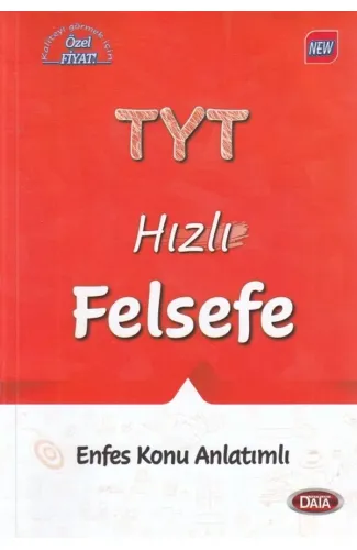 Data TYT Hızlı Felsefe Enfes Konu Anlatımlı (Yeni)