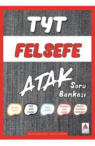 Delta TYT Felsefe Atak Soru Bankası (Yeni)