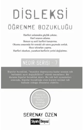 Disleksi Öğrenme Bozukluğu Nedir Serisi 7