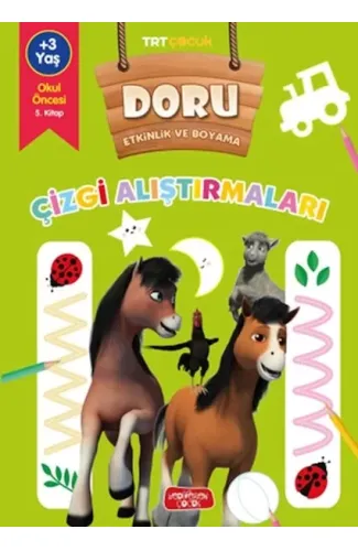 Doru Etkinlik ve Boyama - Çizgi Alıştırmaları