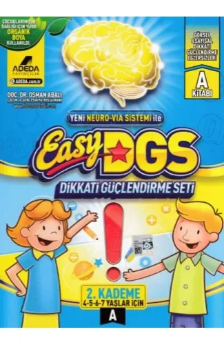 EASY Dikkati Güçlendirme Seti 4-7 yaş A Kitapçığı