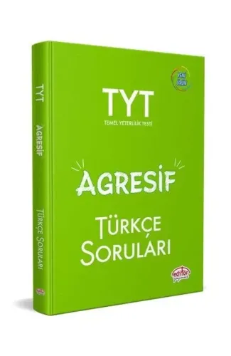 Editör TYT Agresif Türkçe Soru Bankası