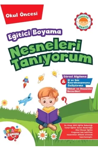 Eğitici Boyama - Nesneleri Tanıyorum