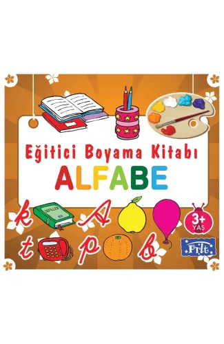 Eğitici Boyama Kitabı - Alfabe
