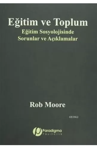 Eğitim Ve Toplum