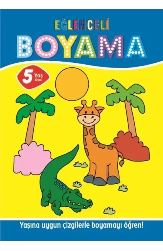 Eğlenceli Boyama - 5 Yaş Üstü 4’lü Pastel Boya Hediyeli