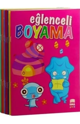 Eğlenceli Boyama Seti -10 Kitap
