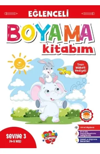 Eğlenceli Boyama – Seviye 3 (4-5 Yaş)