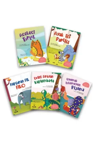 Eğlenceli Hikâyelerle Kazanımlar Serisi (5 Kitap)