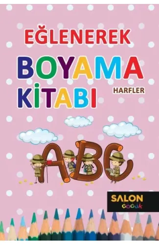 Eğlenerek Boyama Kitabı - Harfler