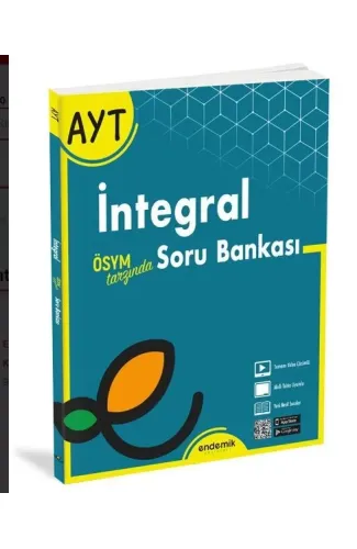 Endemik  AYT İntegral Soru Bankası